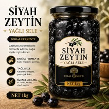 Sele Yağlı Siyah Zeytin 1 kg
