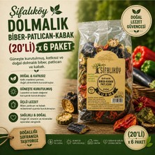 Şifalıköy Kurutulmuş Biber Patlıcan Kabak Karışımı 20’li X6 Paket