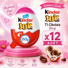 Kinder Kızlara Özel Joy T1 Çikolata (20 G) X12 Adet