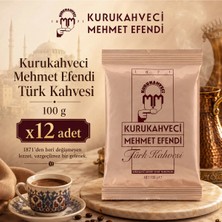 Mehmet Efendi Geleneksel Türk Kahvesi 100 G X12 Adet