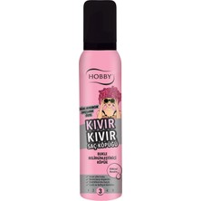 Hobby Kıvırcık Saç Köpüğü 150ML x 3'lü Süper Avantajlı Set