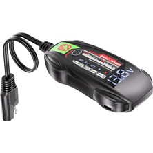 Kewig Kewıg B12S Akıllı Motosiklet Akü Şarj Cihazı ve USB Güç Modülü
