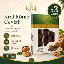 Kral Köme Cevizli (300 G) X3 Adet