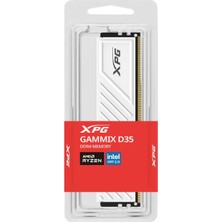 Xpg Gammix D35 Beyaz DDR4-3200MHZ CL16 16GB (1X16GB) Single (16-20-20) 1.35V