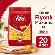 Filiz Klasik Fiyonk Makarna 500 G X20 Adet