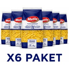 Mutlu Makarna Penne (500 G) X6 Paket