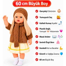 Elite By Seba Triko Hırka Kıyafetli Masal Anlatan Aysima Bebek (Et Bebek)