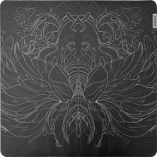 Rampage Mecoptera 500*500*4mm Taiwan Natural Rubber Gaming Mouse Pad Volans Surface           