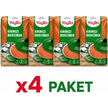 Yayla Kırmızı Mercimek (1 Kg) X4 Paket