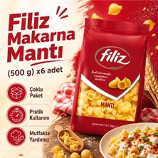 Filiz Klasik Mantı Makarna 500 G X6 Adet