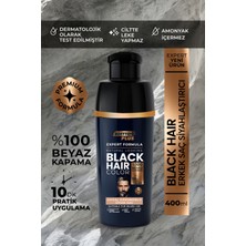 Softto Plus Erkeklere Özel Geliştirilmiş Yeni Formül Doğal Görünüm Veren Siyah Saç ve Dip Boyası 400ML