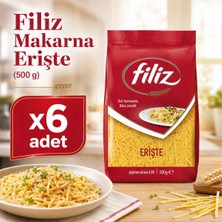 Filiz Klasik Erişte Makarna 500 G X6 Adet