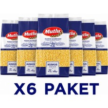 Mutlu Makarna Kuskus (500 G) X6 Paket