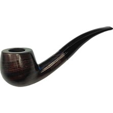 Maison Luré 9 mm Kahverengi Sandalwood Eğimli Sap Ahşap Pipo RD39