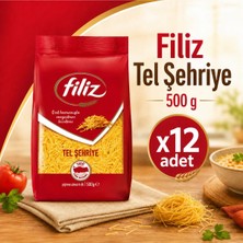 Filiz Klasik Tel Şehriye 500 G X12 Adet