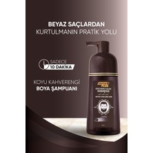Softto Plus Beyaz Kapatıcı Kahverengi Saç ve Sakal Boyama Şampuanı 350 ml
