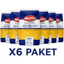 Mutlu Makarna Erişte (500 G) X6 Paket