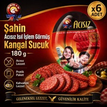 Şahin Acısız Kangal Sucuk (180 G) X6 Adet