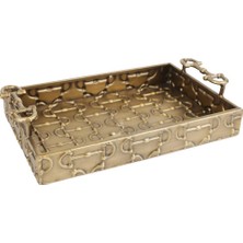 Vitale Lyon  Tokalı Tepsi 47X30X9CM