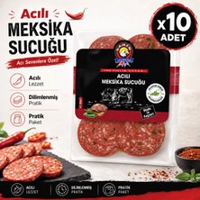 Şahin Acılı Meksika Sucuğu (100 G) X10 Adet