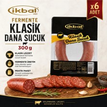 İkbal Ikbal Klasik Dana Sucuk (300 G) X6 Adet