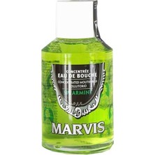 Marvis Spearmint Nane Ağız Gargarası 120 ml Ferahlatıcı Etki ve Güçlü Aromasıyla