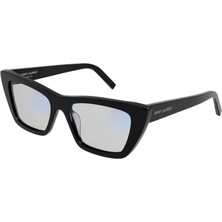 Yves Saint Laurent Sl 276 Mica 025 Siyah Fotokromik Cat Eye Güneş Gözlüğü