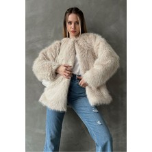 Very Moda Suni Kürk Ceket | F1608