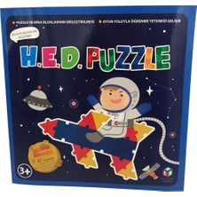 HobiDünyasıElif Hobi Eğitim Dünyası H.e.d. Puzzle Hayvan Temalı Eğitici Oyun 5 - 7 Yaş İçin