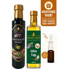 Katre-i Şifa Udim Yağı 100 ml + Çam Kozalağı Pekmezi 340 gr