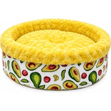 Petpretty Special Peluş Simit Yatak 50X50X15 cm