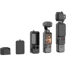 Brf Store Legiongaming Dji Osmo Pocket 3 Uyumlu Silikon Kılıf Koruma Kılıfı Soft Case 3 Parça