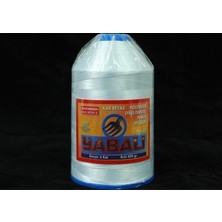 Yabalı Kar Beyaz Dantel İpi 400 Gram No-50 Polyester Malzeme ile Kullanıma Uygun