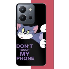 Aksesuarist Vivo Y36 Uyumlu Telefonuma Dokunma2 Baskılı Silikon Kılıf