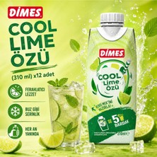 Dimes Cool Lime Özü (310 Ml) X12 Adet