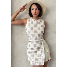 Very Moda Dama Desen Tığ Işi Toptan Bluz