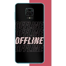 Aksesuarist Redmi Note 9 Pro-9s Uyumlu Offline Mod Baskılı Silikon Kılıf