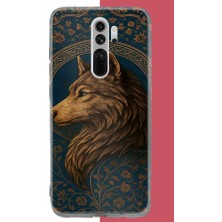 Aksesuarist Redmi Note 8 Pro Uyumlu Kurt Baskılı Silikon Kılıf