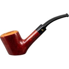 Maison Luré Şık 6mm Filtreli Ebonit Saplı Pipo, Üç Yıldız 364 Model