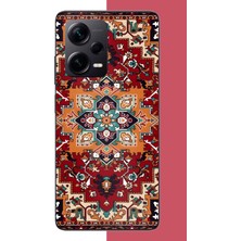 Aksesuarist Redmi Note 12 Pro Plus Uyumlu Halı1 Baskılı Silikon Kılıf