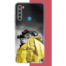 Aksesuarist Redmi Note 8 Uyumlu Breaking Bad1 Baskılı Silikon Kılıf