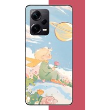 Aksesuarist Redmi Note 12 Pro Plus Uyumlu Küçük Prens1 Baskılı Silikon Kılıf