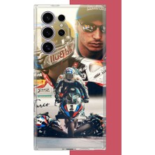 Aksesuarist Samsung Galaxy S24 Ultra Uyumlu Toprak Razgatlıoğlu Kolaj Baskılı Silikon Kılıf