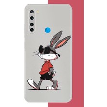 Aksesuarist Redmi Note 8 Uyumlu Bagsbuny Baskılı Silikon Kılıf