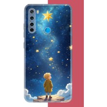 Aksesuarist Redmi Note 8 Uyumlu Küçük Prens2 Baskılı Silikon Kılıf