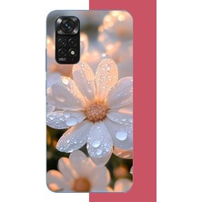 Aksesuarist Redmi Note 11-11S Uyumlu Sabah Çiyi Baskılı Silikon Kılıf