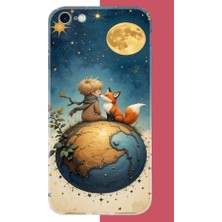 Aksesuarist iPhone 6 - 6s Uyumlu Küçük Prens4 Baskılı Silikon Kılıf
