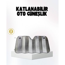 Efnaz Style Otomobil Güneşliği – Katlanabilir Tasarım ve Süngerli Isı Yalıtımı