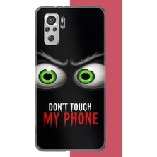 Aksesuarist Redmi Note 10 / 10S Uyumlu Telefonuma Dokunma1.jpeg Baskılı Silikon Kılıf