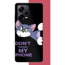 Aksesuarist Redmi Note 12 Pro Plus Uyumlu Telefonuma Dokunma2 Baskılı Silikon Kılıf